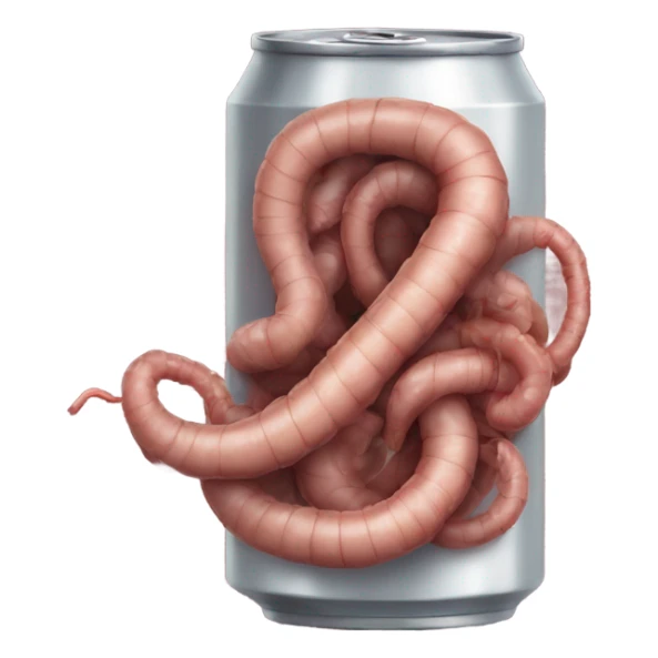 Can of worms sticker