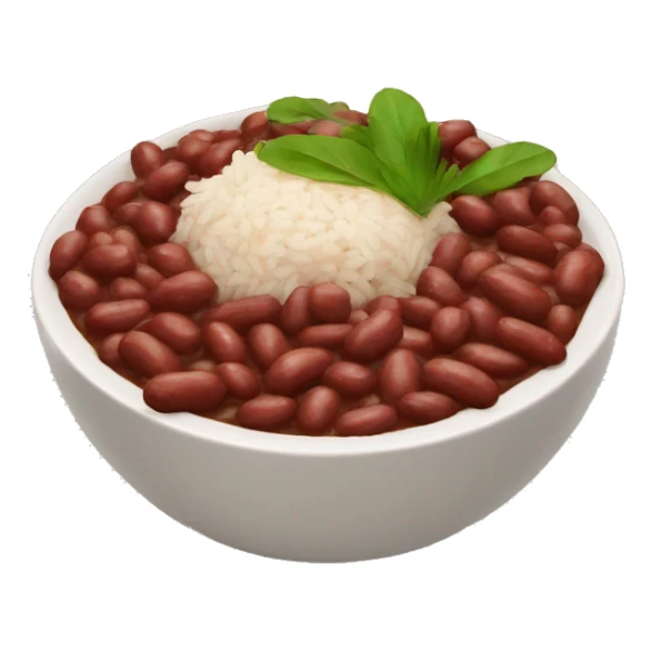 Red Beans and Rice with jerk Chicken sticker