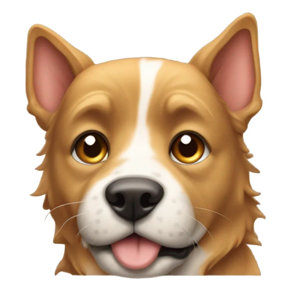 Patte de chien qui serre la patte d'un chat sticker