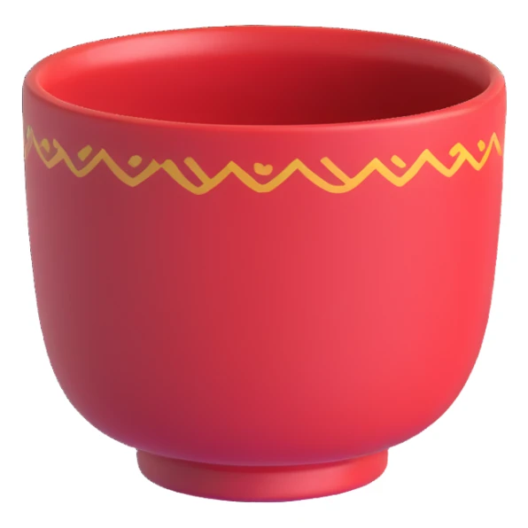 traditional Chinese tea cup with no handle, small porcelain cup sticker