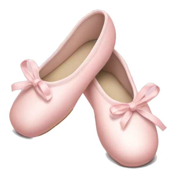 Pale pink ballet shoes sticker