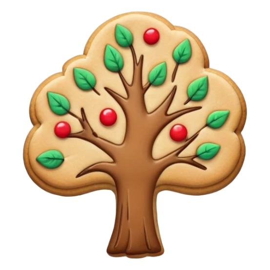 Tree cookie  sticker