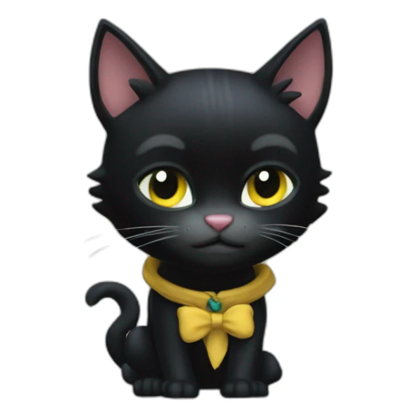 Chat noir animal crossin sticker