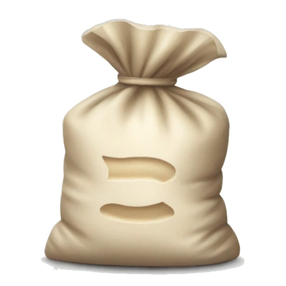 bag of flour sticker
