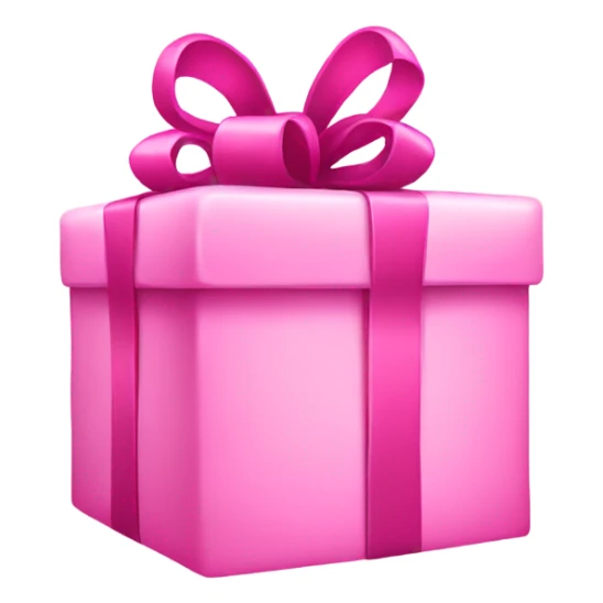 Pink gift sticker