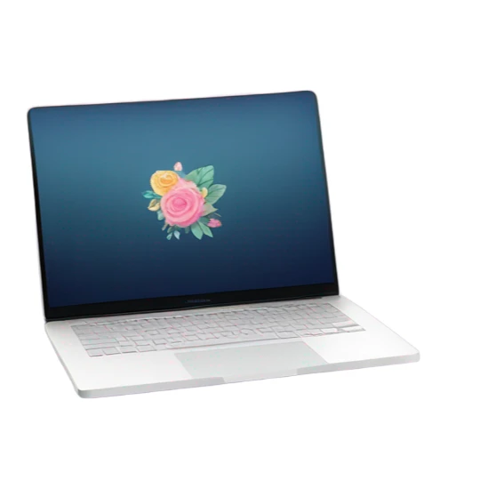 Marketing in MacBook girly  sticker