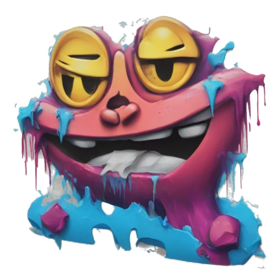 Graffiti in baku sticker