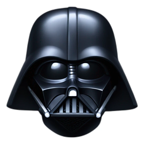 darth vader head sticker