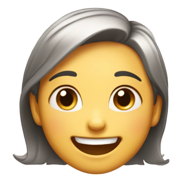 Hey girl, laughing sticker