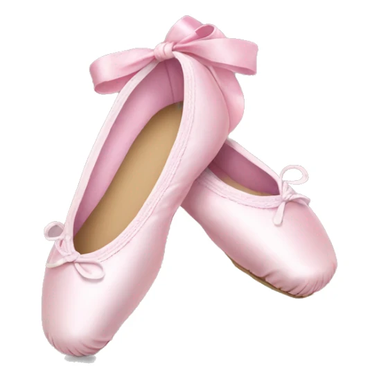 ballet shoes sticker