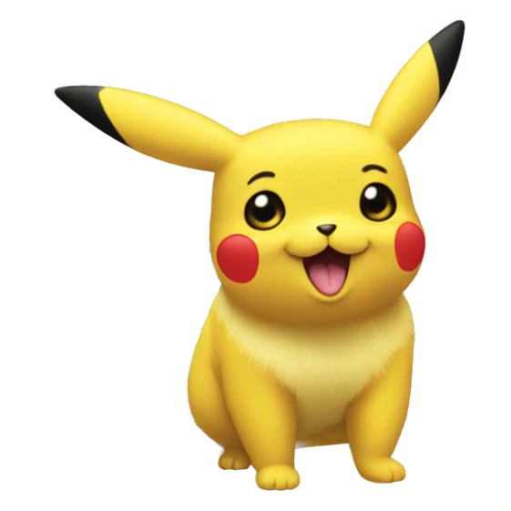 billet de banque avec la tête pikachu sticker