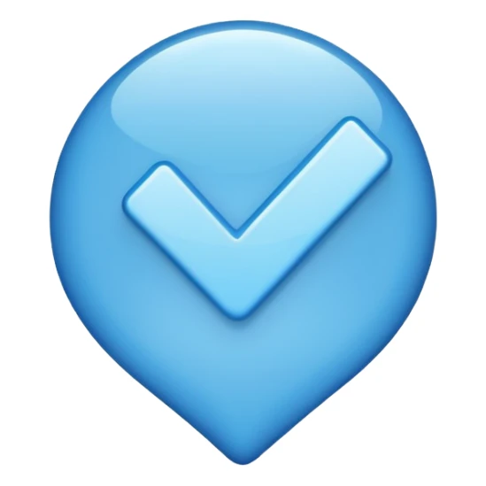 I want to make a what’s app blue tick mark emoji sticker