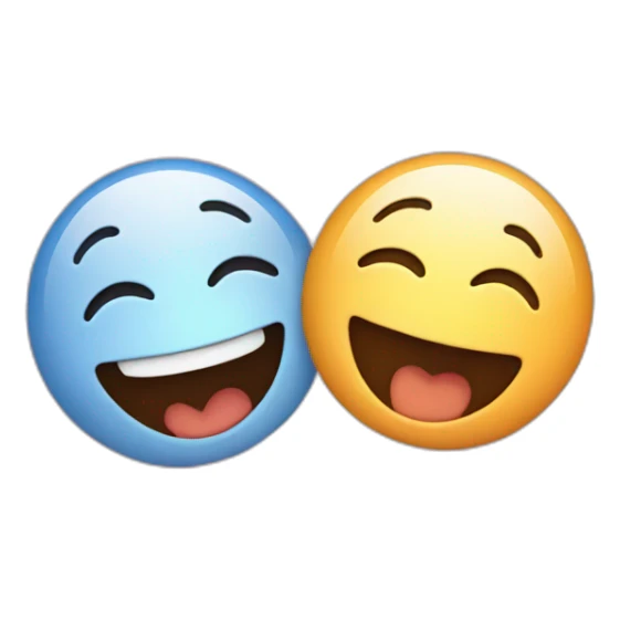 Gays laughing and gossiping sticker