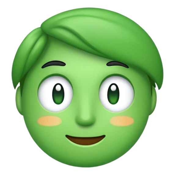 Change the color of this emoji 💯 to green sticker