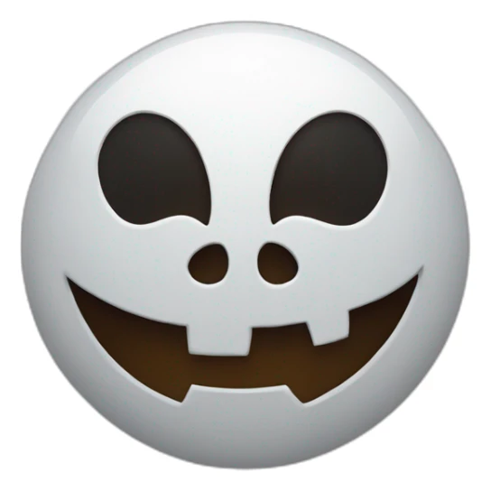 Le logo Discord avec un style halloween sticker