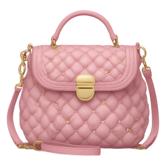 pink aesthetic bag sticker