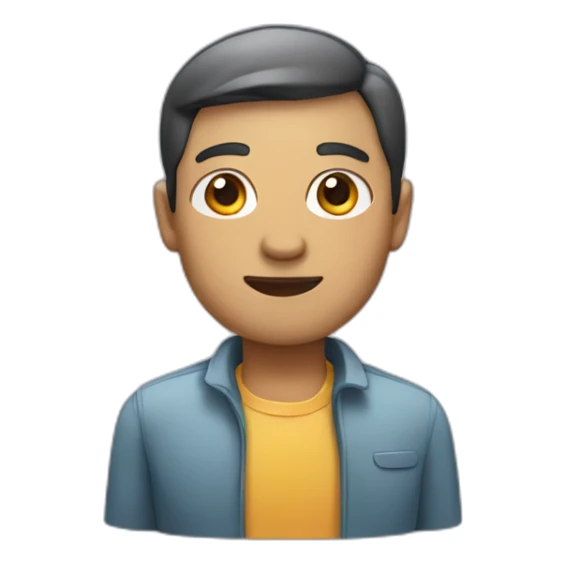 human with upper body of a fish sticker