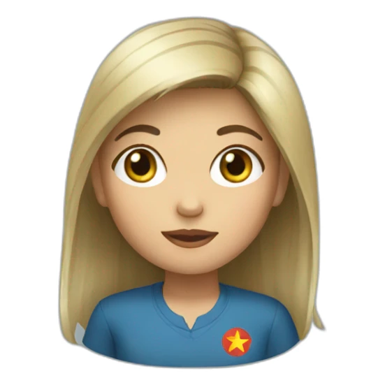 Vietnam girl sticker