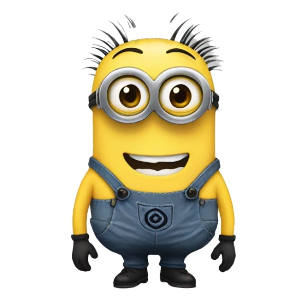 Created  an lovely emoji minion sticker
