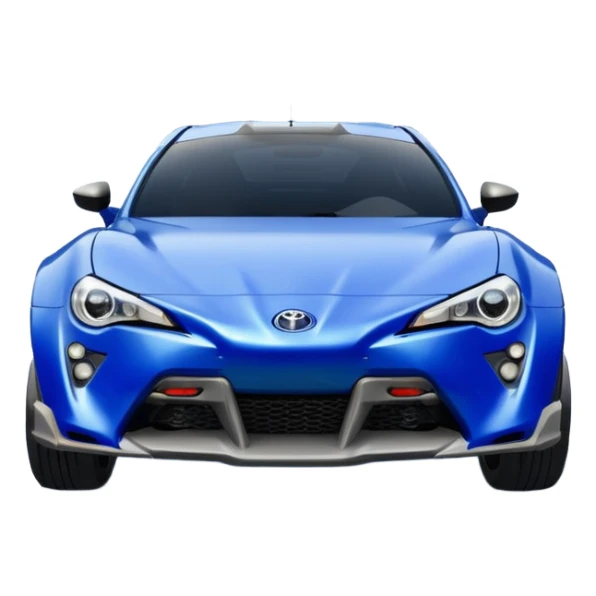 Off-road Long wheelbase widened pearly midnight snow blue 2nd generation 2025 Toyota 86 off-road hypercar racer sticker