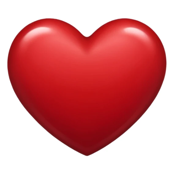 dark red heart sticker