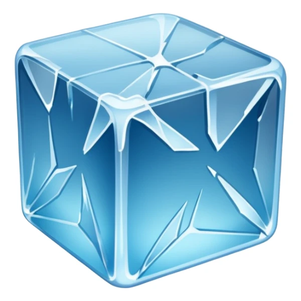 ice full of glass sticker