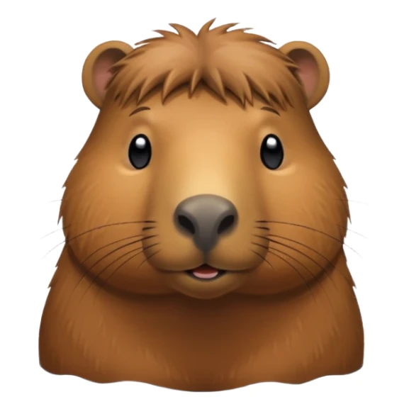 Capybara sticker