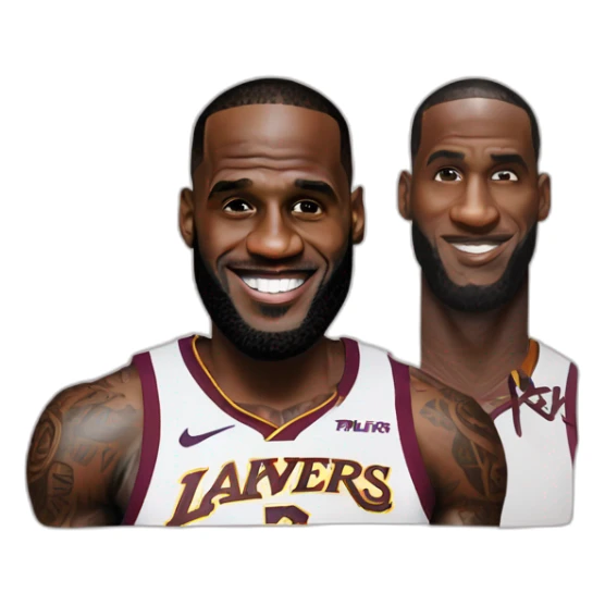 LeBron, James sticker