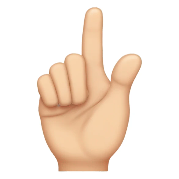 Hand Showing 'I Love You' Sign sticker