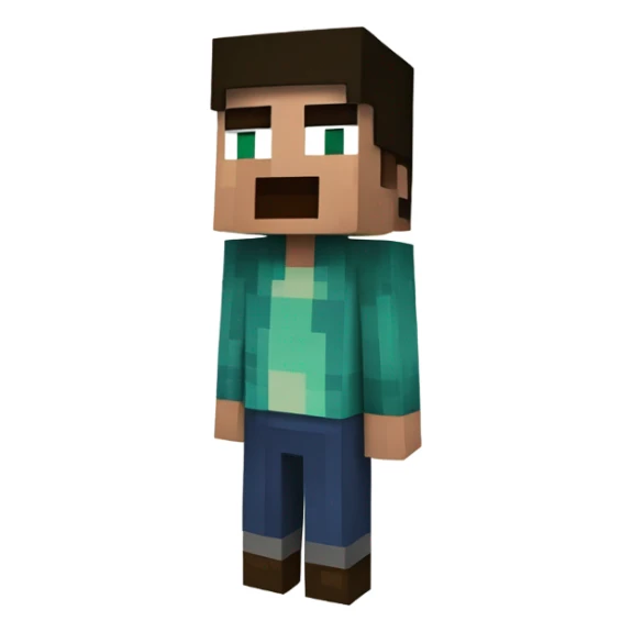 Ok yapan minecraft koyunu  sticker