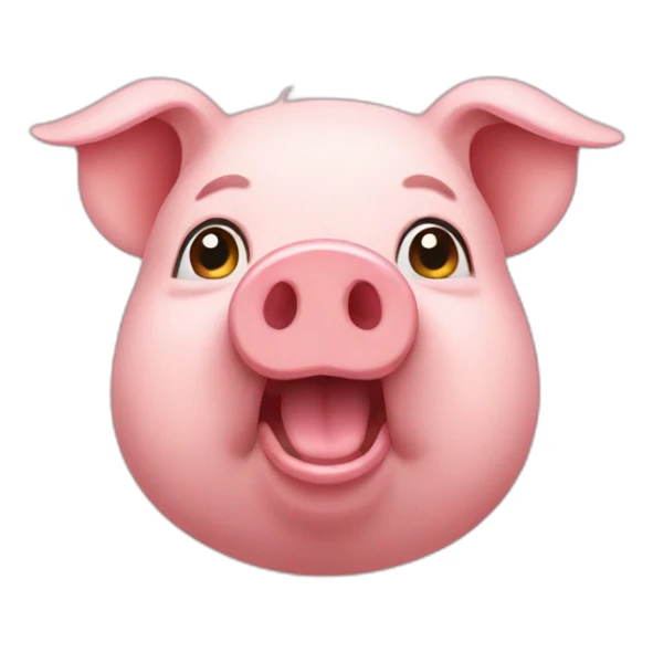 Pig sticker