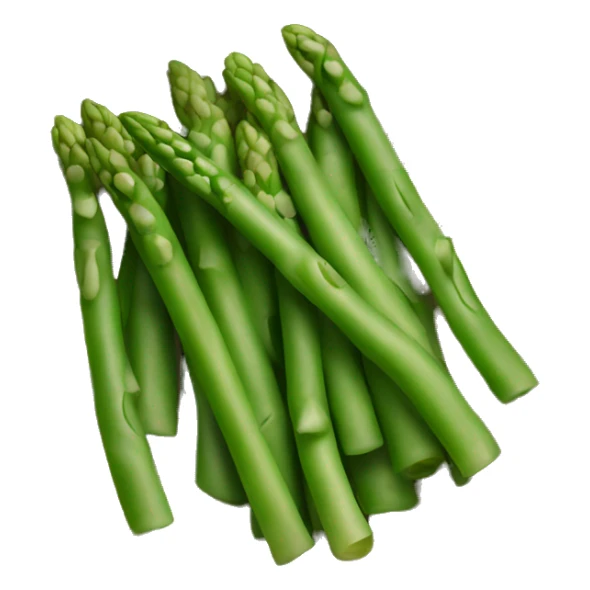 Bowl of green beans and asparagus  sticker