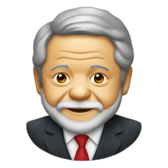 Brazilian president lula sticker
