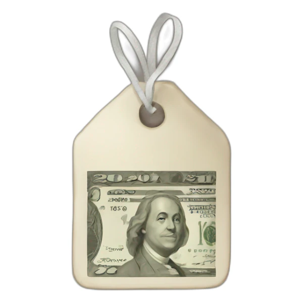 tag money sticker