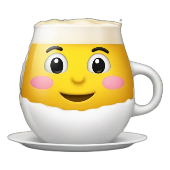 kerst-poep-melk-op-een-bord sticker