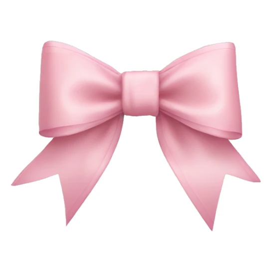 Light pink elegant bow  sticker
