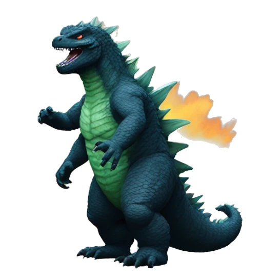 Godzilla sticker