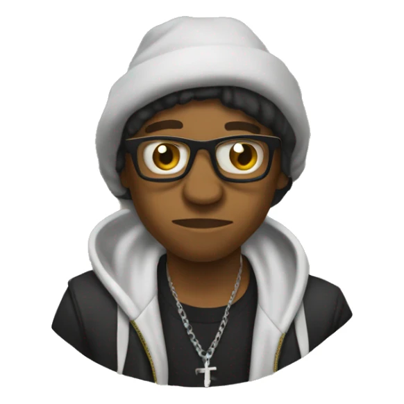 lupe fiasco as an emoji sticker