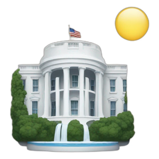 The White House sticker