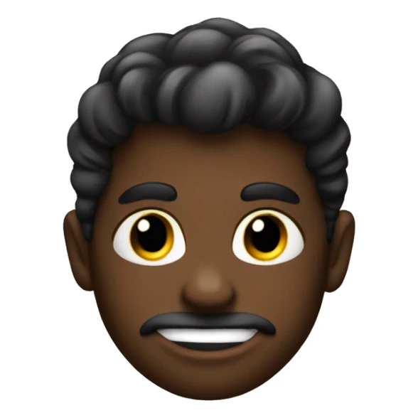 emoji de coração preto com fogo sticker