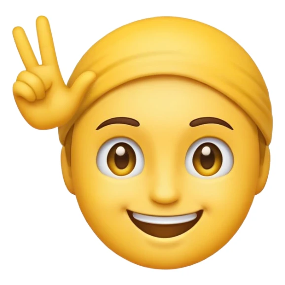 an emoji making a L on its forehead with its hand  sticker