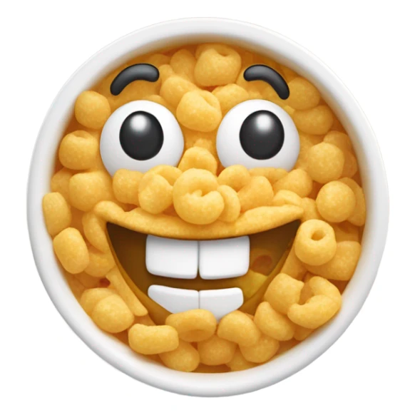 Cereal mascot  sticker