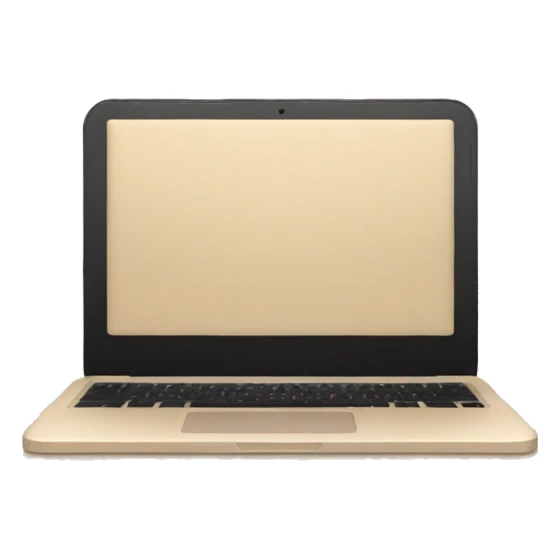 aesthetic beige laptop sticker