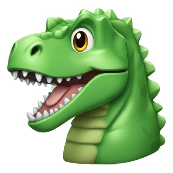 dinosaure dans une pièces de monnaies sticker