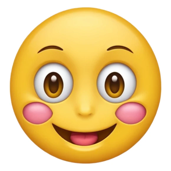 Un emoji heureux qui fait peur sticker