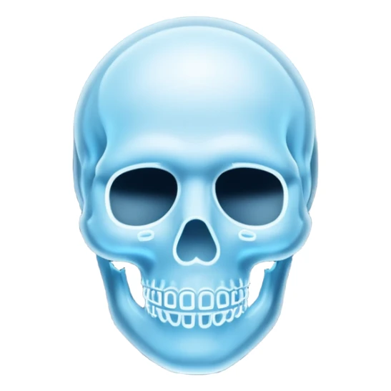 3D render of Chalk Outline, forensic investigation aesthetic, sterile clinical lighting, cool blue undertones, sharp high-contrast details, professional clean look. sticker