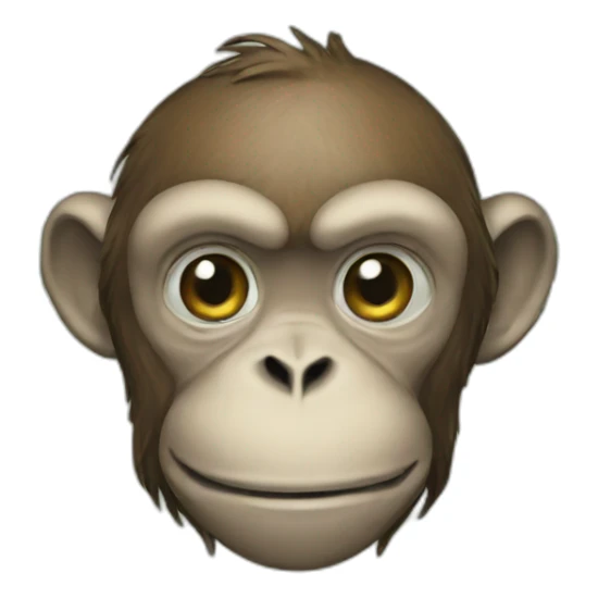 monkey money sticker