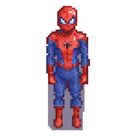 spider man standing sticker