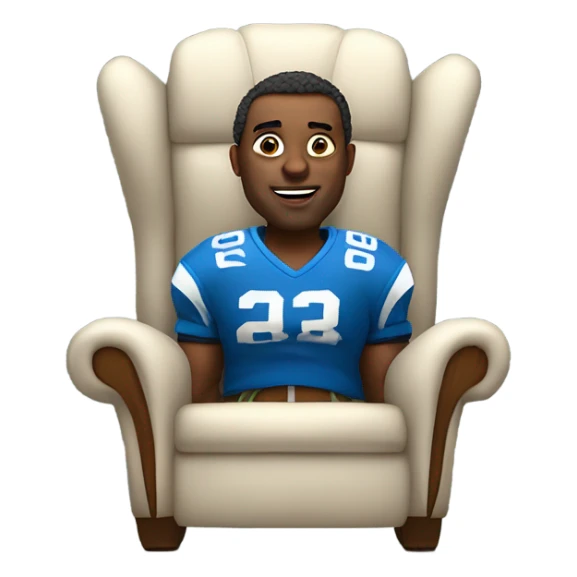 Lord Farquad watching football sticker