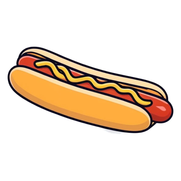 Sad hotdog capitalism  sticker